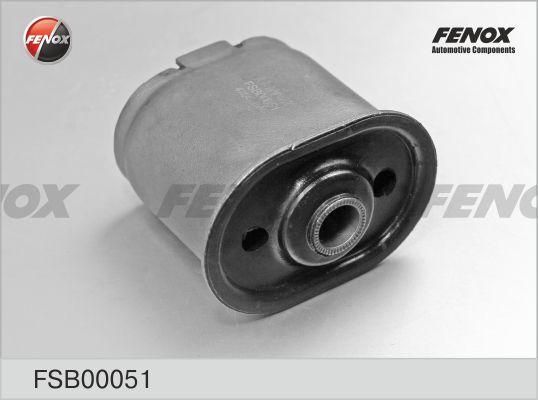 Fenox FSB00051 - Сайлентблок, важіль підвіски колеса autozip.com.ua