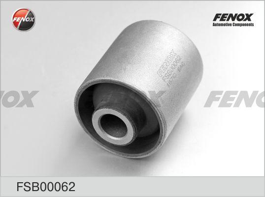 Fenox FSB00062 - Сайлентблок, важеля підвіски колеса autozip.com.ua