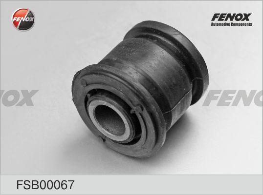 Fenox FSB00067 - Сайлентблок, важеля підвіски колеса autozip.com.ua
