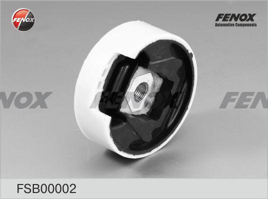 Fenox FSB00002 - Сайлентблок, важеля підвіски колеса autozip.com.ua