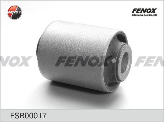 Fenox FSB00017 - Сайлентблок, важеля підвіски колеса autozip.com.ua