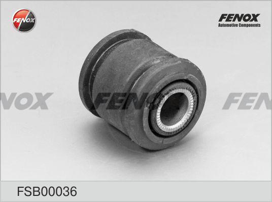 Fenox FSB00036 - Сайлентблок, важеля підвіски колеса autozip.com.ua