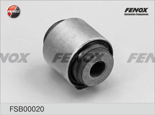 Fenox FSB00020 - Сайлентблок, важеля підвіски колеса autozip.com.ua