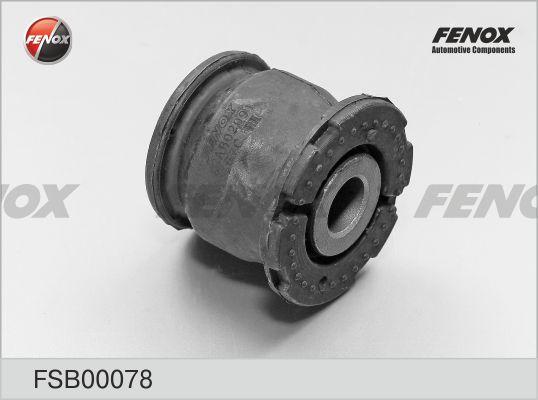 Fenox FSB00078 - Сайлентблок, важеля підвіски колеса autozip.com.ua