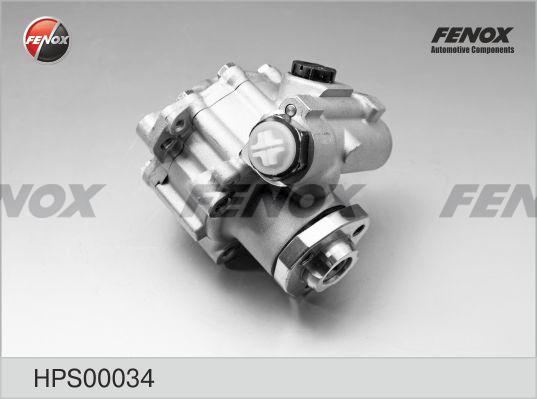 Fenox HPS00034 - Гідравлічний насос, рульове управління, ГУР autozip.com.ua