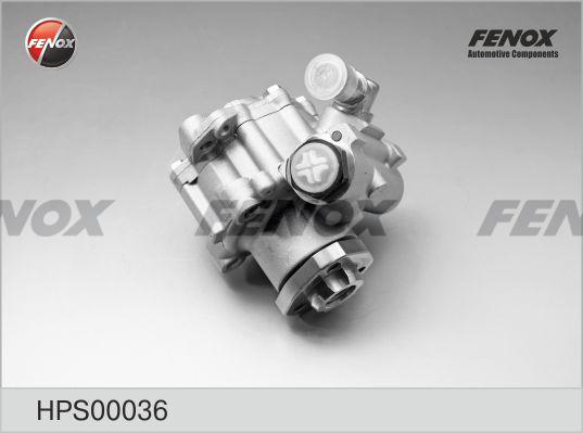 Fenox HPS00036 - Гідравлічний насос, рульове управління, ГУР autozip.com.ua