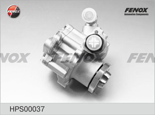 Fenox HPS00037 - Гідравлічний насос, рульове управління, ГУР autozip.com.ua