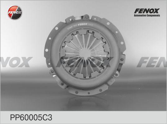 Fenox PP60005C3 - Нажимной диск зчеплення autozip.com.ua