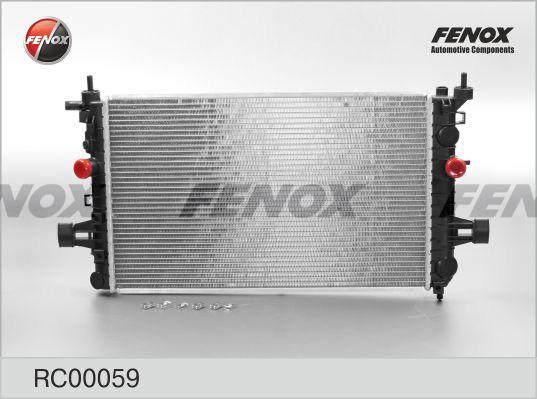 Fenox RC00059 - Радіатор, охолодження двигуна autozip.com.ua