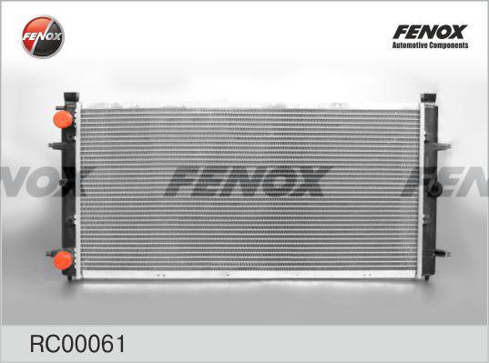 Fenox RC00061 - Радіатор, охолодження двигуна autozip.com.ua