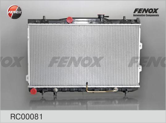 Fenox RC00081 - Радіатор, охолодження двигуна autozip.com.ua