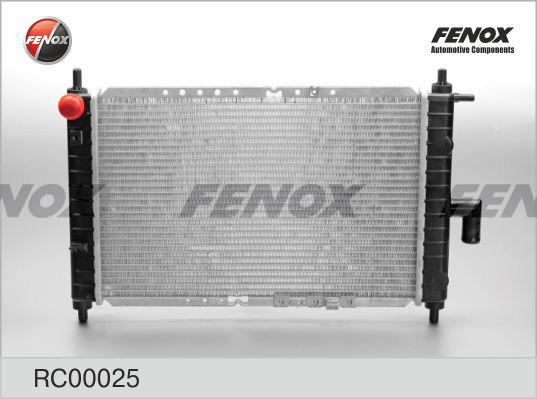 Fenox RC00025 - Радіатор, охолодження двигуна autozip.com.ua