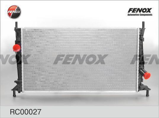 Fenox RC00027 - Радіатор, охолодження двигуна autozip.com.ua