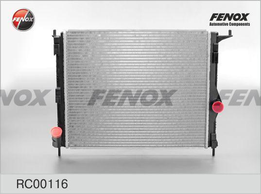 Fenox RC00116 - Радіатор, охолодження двигуна autozip.com.ua