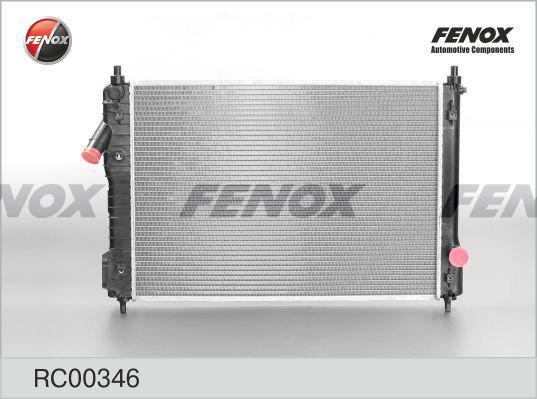 Fenox RC00346 - Радіатор, охолодження двигуна autozip.com.ua