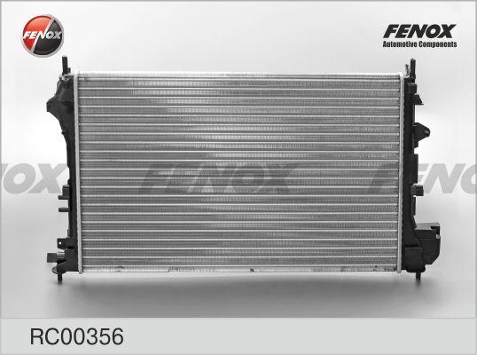 Fenox RC00356 - Радіатор, охолодження двигуна autozip.com.ua