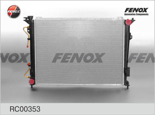 Fenox RC00353 - Радіатор, охолодження двигуна autozip.com.ua