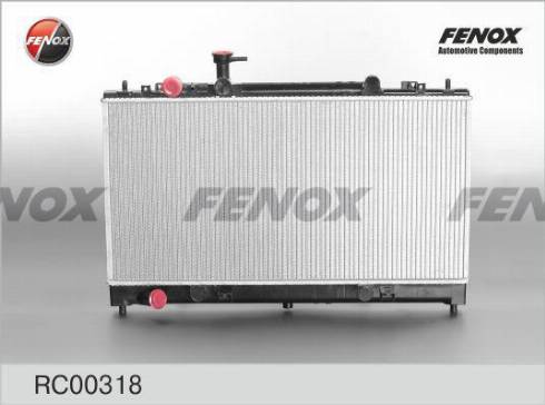 Fenox RC00318 - Радіатор, охолодження двигуна autozip.com.ua