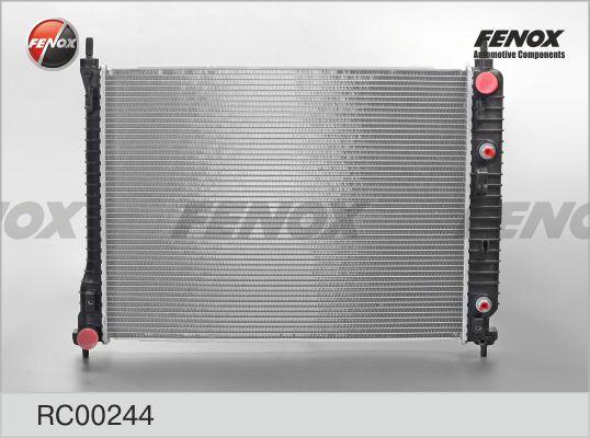 Fenox RC00244 - Радіатор, охолодження двигуна autozip.com.ua