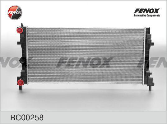 Fenox RC00258 - Радіатор, охолодження двигуна autozip.com.ua