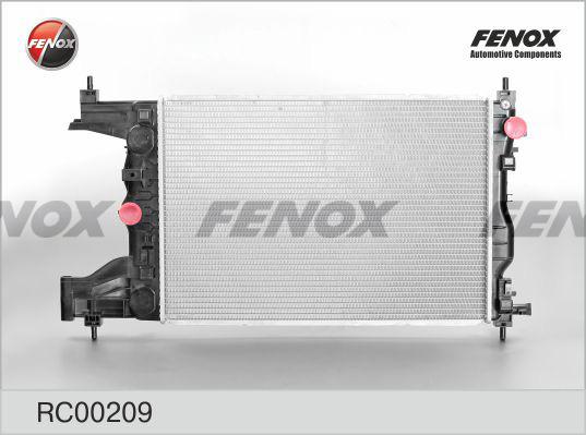 Fenox RC00209 - Радіатор, охолодження двигуна autozip.com.ua