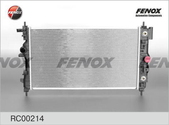 Fenox RC00214 - Радіатор, охолодження двигуна autozip.com.ua