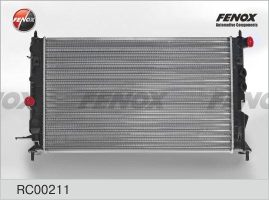 Fenox RC00211 - Радіатор, охолодження двигуна autozip.com.ua