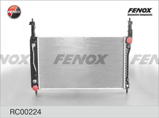 Fenox RC00224 - Радіатор, охолодження двигуна autozip.com.ua