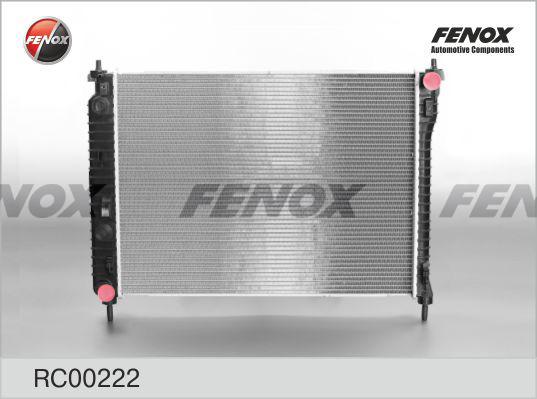 Fenox RC00222 - Радіатор, охолодження двигуна autozip.com.ua