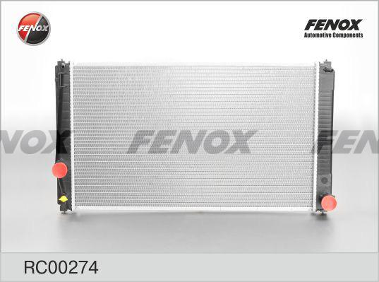 Fenox RC00274 - Радіатор, охолодження двигуна autozip.com.ua