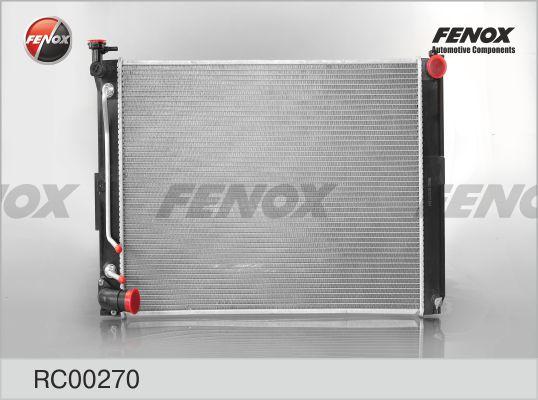 Fenox RC00270 - Радіатор, охолодження двигуна autozip.com.ua