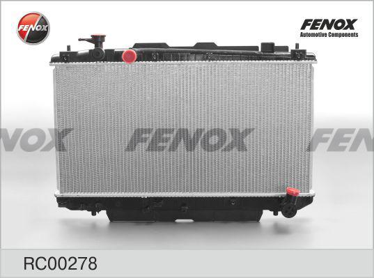 Fenox RC00278 - Радіатор, охолодження двигуна autozip.com.ua