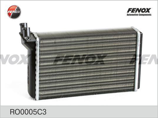 Fenox RO0005C3 - Теплообмінник, опалення салону autozip.com.ua