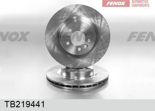 Fenox TB219441 - Гальмівний диск autozip.com.ua