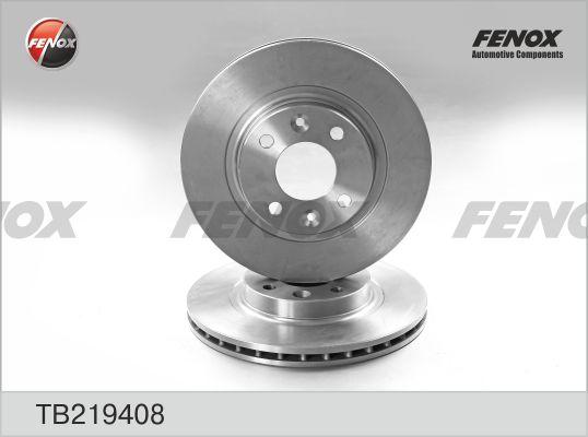 Fenox TB219408 - Гальмівний диск autozip.com.ua