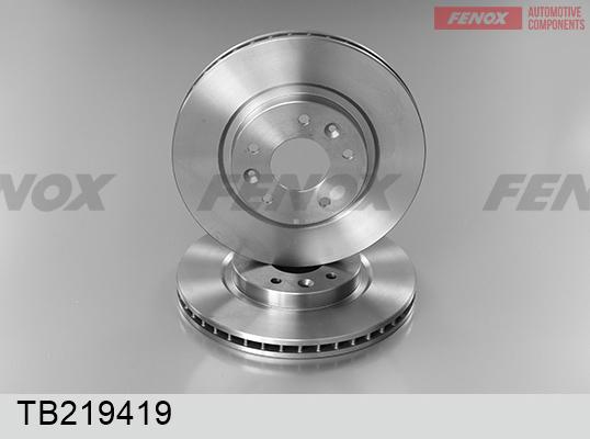 Fenox TB219419 - Гальмівний диск autozip.com.ua