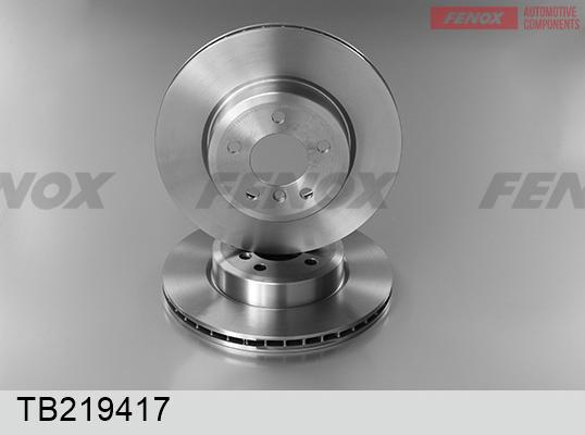 Fenox TB219417 - Гальмівний диск autozip.com.ua