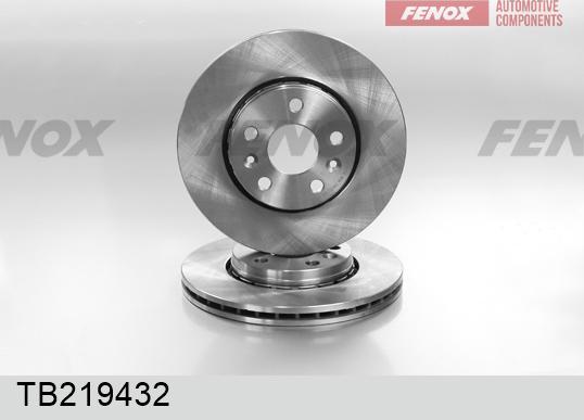 Fenox TB219432 - Гальмівний диск autozip.com.ua