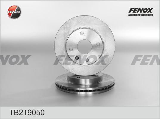 Fenox TB219050 - Гальмівний диск autozip.com.ua