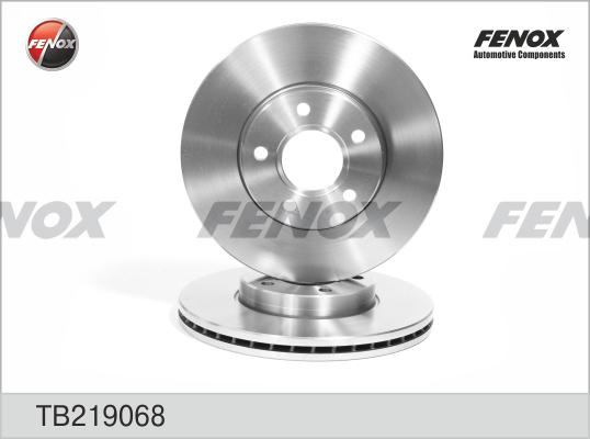Fenox TB219068 - Гальмівний диск autozip.com.ua