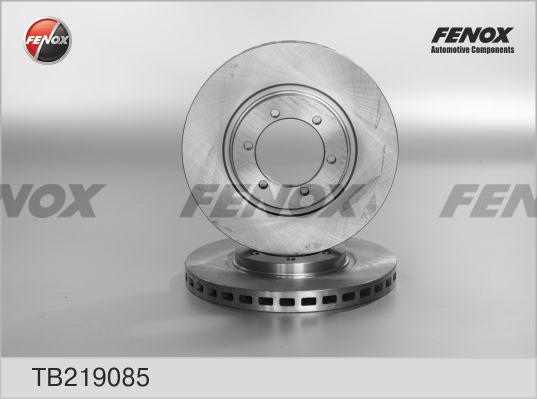Fenox TB219085 - Гальмівний диск autozip.com.ua