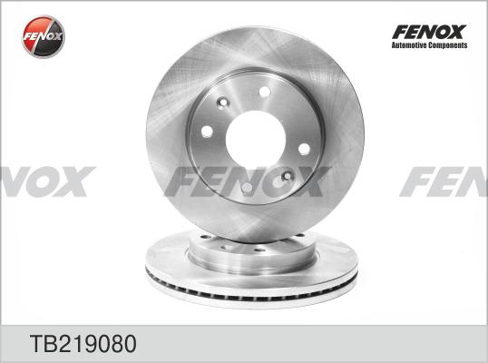 Fenox TB219080 - Гальмівний диск autozip.com.ua