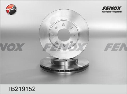 Fenox TB219152 - Гальмівний диск autozip.com.ua