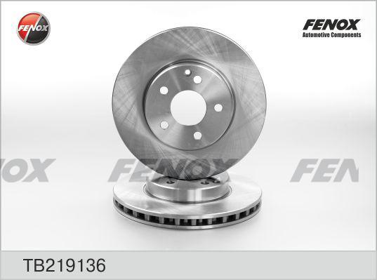 Fenox TB219136 - Гальмівний диск autozip.com.ua