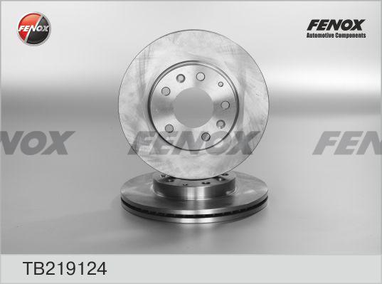 Fenox TB219124 - Гальмівний диск autozip.com.ua