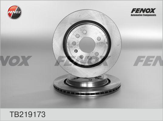 Fenox TB219173 - Гальмівний диск autozip.com.ua