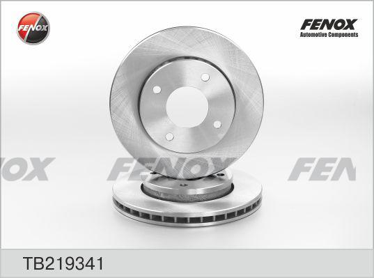 Fenox TB219341 - Гальмівний диск autozip.com.ua
