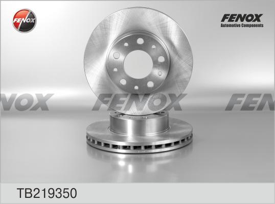 Fenox TB219350 - Гальмівний диск autozip.com.ua