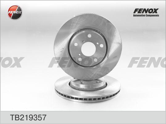 Fenox TB219357 - Гальмівний диск autozip.com.ua