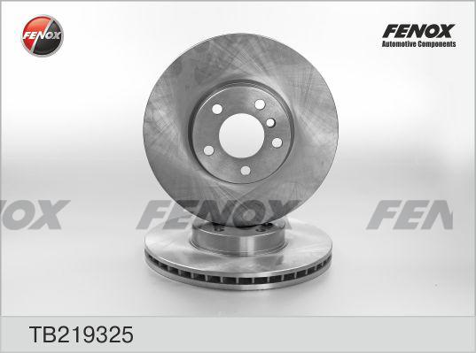 Fenox TB219325 - Гальмівний диск autozip.com.ua